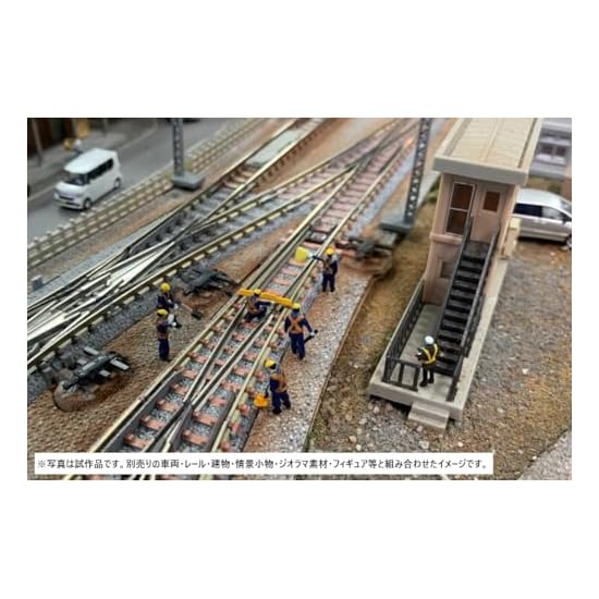 Tomytec Scene Collection The Human 131-2 Рабочие по ремонту пути 2 Материалы для диорам 331179