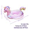 Rainbow Unicorn Inflatable Baby and Toddler Swim Ring