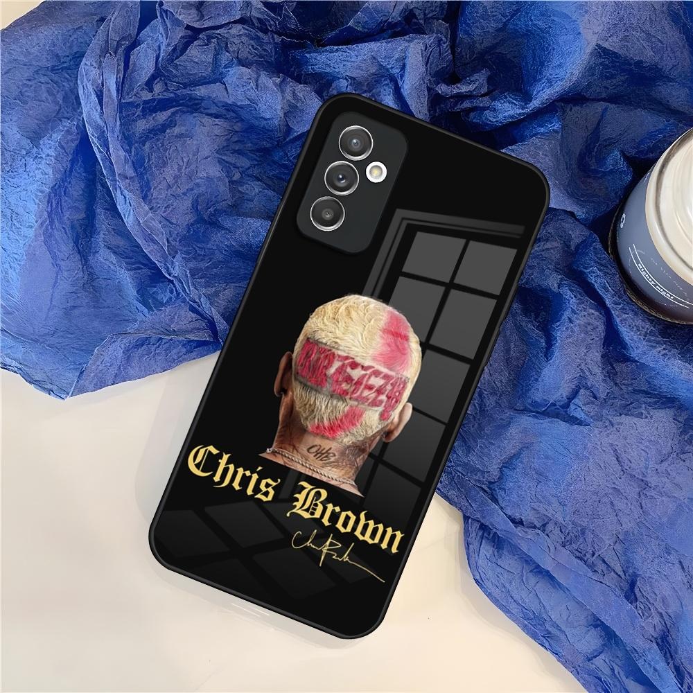 Чехол для телефона Chris Brown 11 11 Певец для Samsung Galaxy S26 S25 S24 S30 S21 S23 S20 S22 Fe Pro Edge Ultra Plus Стеклянная крышка