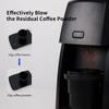 Coffee Grinder Single Dose Hopper Baratza Encore Coffee Grinder Silicone Bellows with Mental Lid for Residual Coffee Grounds Black