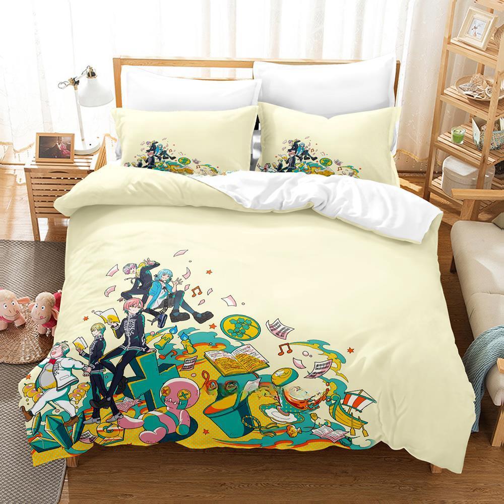 Комплект постельного белья Game Jack Jeanne Single Twin Full Queen King Size для взрослых и детей, комплект пододеяльников, комплект простыней в стиле аниме