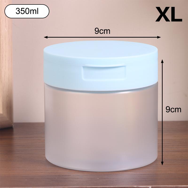 1 шт. 250/300/350 мл. Банка для снятия макияжа с хлопковой крышкой, лосьон для тела, скраб, косметический контейнер, дорожная портативная бутылка