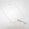 [Pre-owned] TIFFANY 925 Heart Key Pendant/Necklace/j111-89