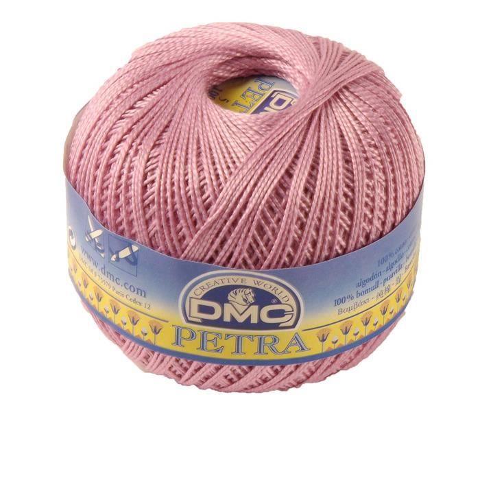 DMC Fil Petra, 100% Cotton, Pink Size 5 - 993A/5-53608