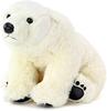 Carolata Polar Bear Plush Toy (Real Animal Family ParentSoft Touch) Realistic Animal Bear Stuffed Toy Doll Gift Present Birthday (Twice Tested) 