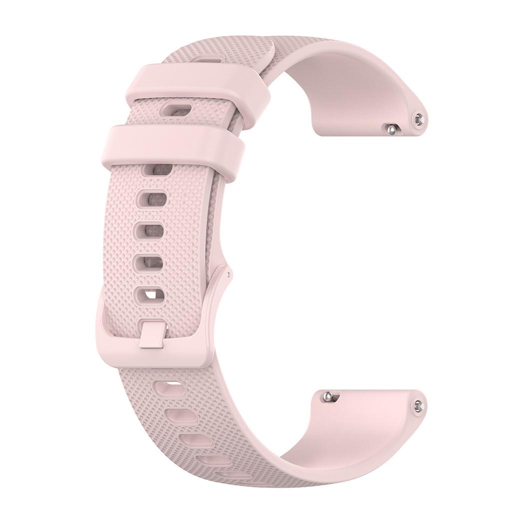 22mm Universal Grid Texture Silicone Watchband Replace Strap for Huawei Watch 3 3 Pro Samsung Amazfit Watch Etc