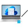 HP 15.6-inch HD Touchscreen Laptop | Intel Core i3-1215U (6 cores, 8 threads) | Intel UHD Graphics | Silver | 8GB RAM | 256GB SSD | Windows 11 S | Sty