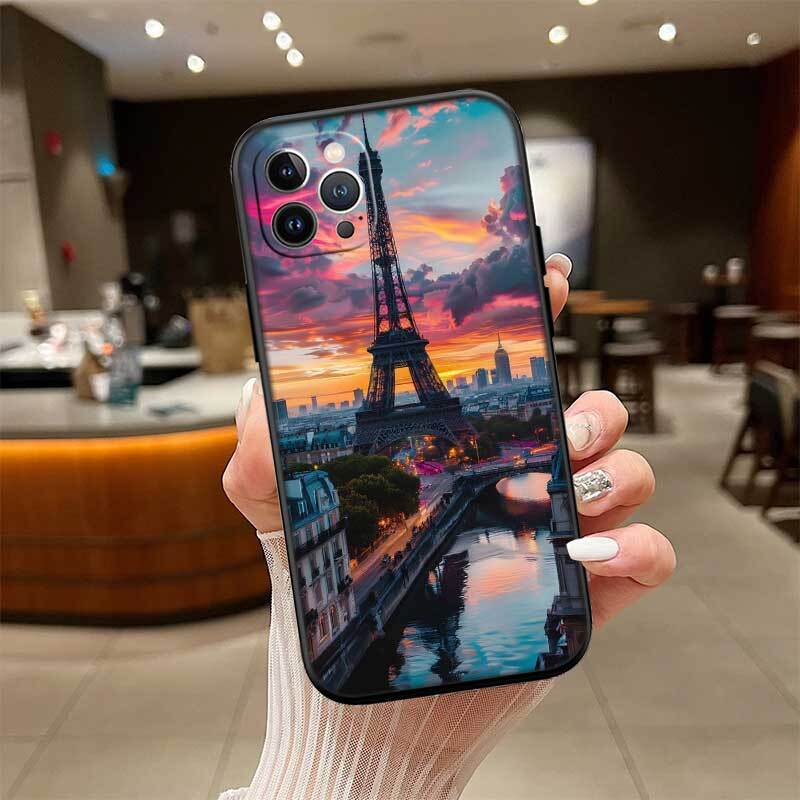 Чехол для телефона Paris Eiffel tower для Xiaomi Poco C40 C51 C50 C55 C65 C71 C75 C85 F8 F7 F6 F5 F3 F2 X7 X6 X4 X3 X2 M7 M6 M5 M4 M3 M2 Pro