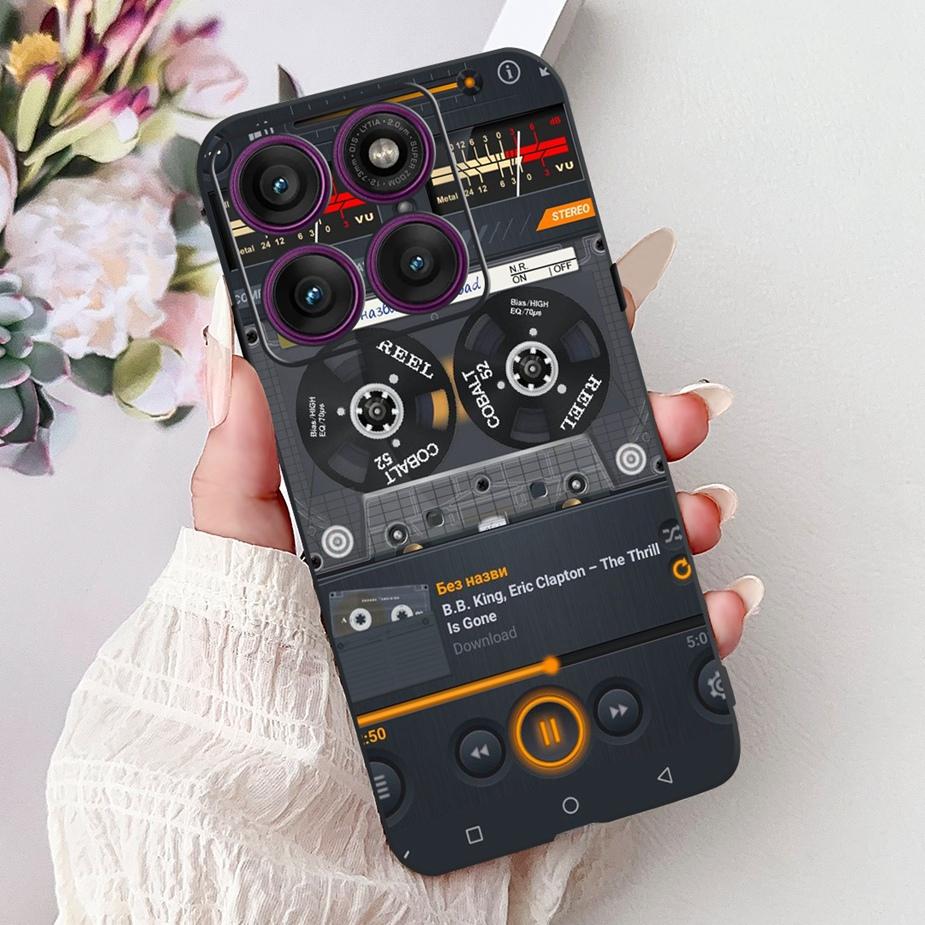 Чехол для Motorola Edge 60 Pro XT2507-1 Милый Модный Расписной Чехол Мягкий ТПУ Чехол для Телефона Для Motorola Edge 60 Fusion Edge60 S