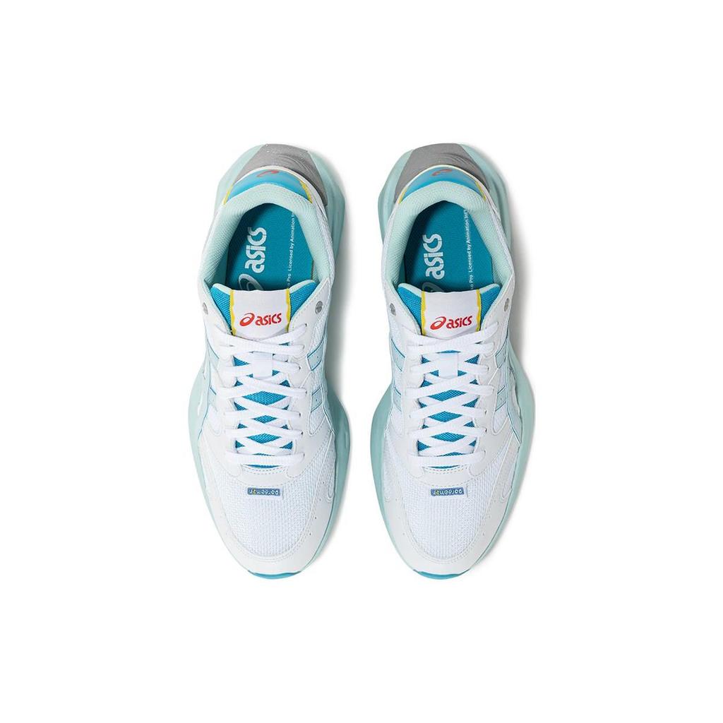 Asics Doraemon X  Tarther Sc Ткань Синтетическая кожа Сшитые Ретро Прочные Дышащие Легкие Низкие Повседневные Кроссовки 1203A351-100