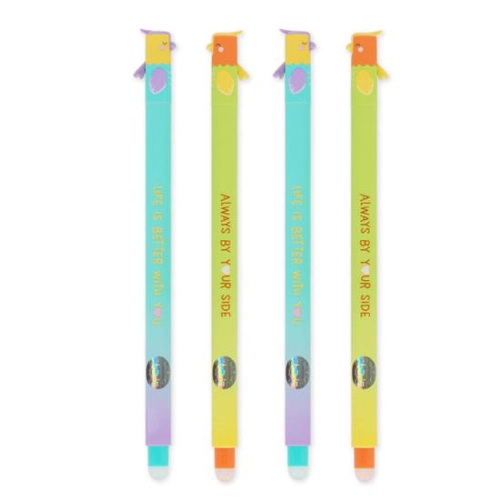 Набор стираемых ручек ко Дню святого Валентина 2026 Гелевые ручки Плавное письмо Многоразовые Термочернила Ручка для праздничной открытки