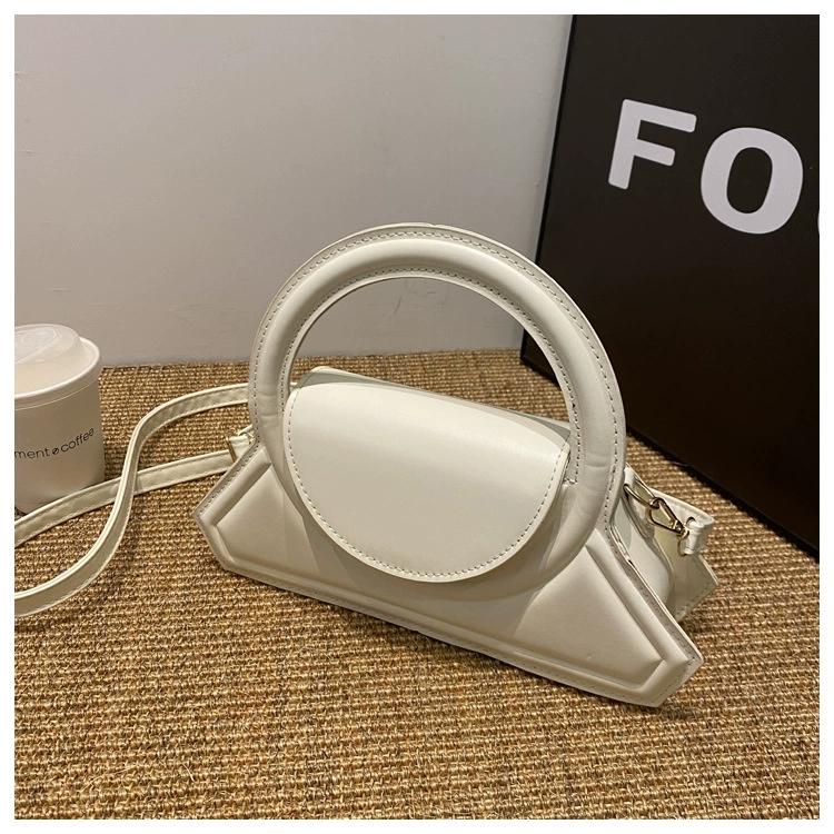 Solid Color Pu Leather Elegant Tote Bag, Versatile; Vintage Small Square Bag, Stylish Shoulder Crossbody Bag for Work Occasions