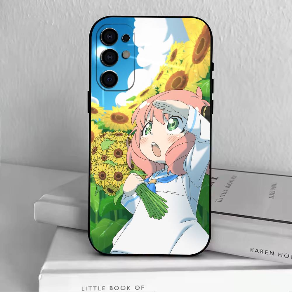 Милая милая Аня Чехол для телефона для Samsung S25, S24, S21, S22, S23, S30, Ultra, S20, Plus, Fe, Мягкий силиконовый черный чехол