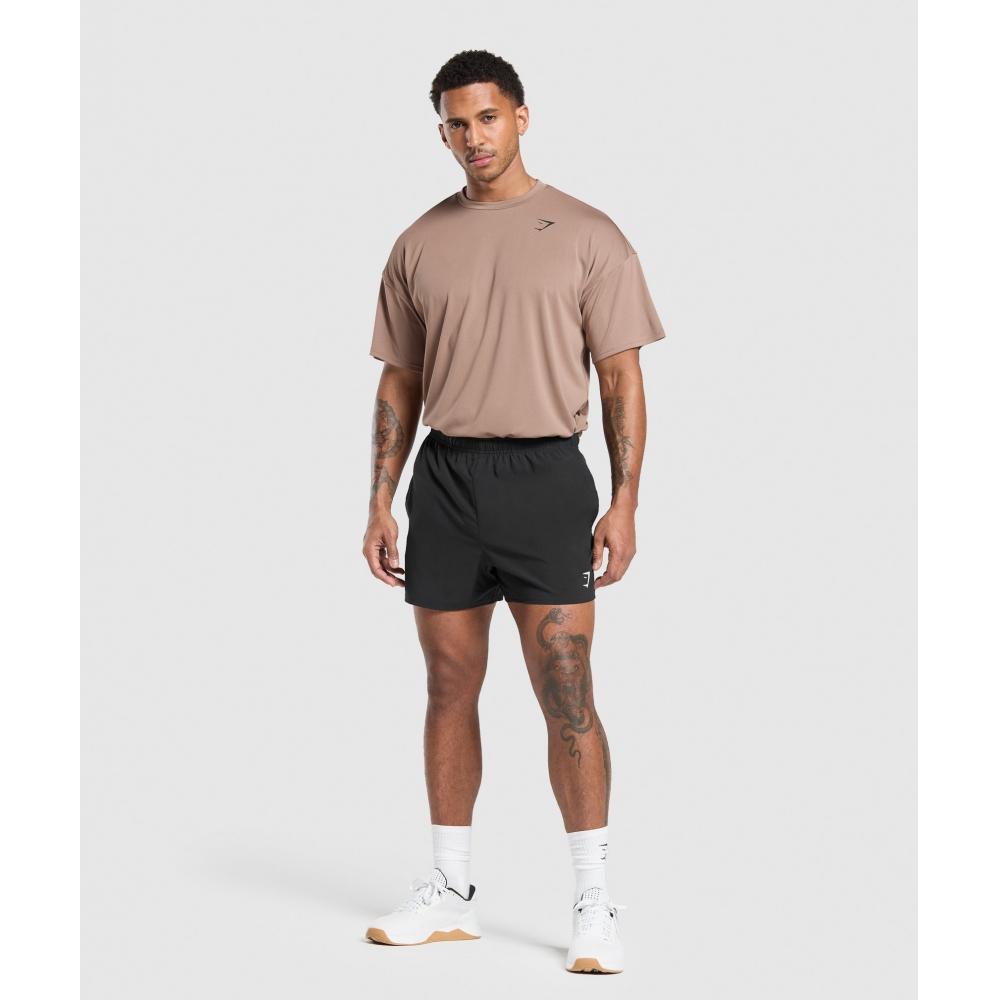 Gymshark Oversized Performance T shirT Mocha Mauve A6a4w Nccx