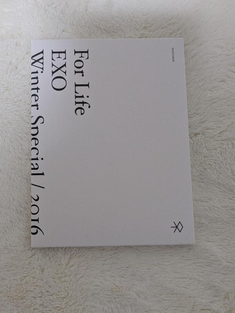 [USED] EXO For Life Official Postcard Complete Set