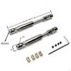 2 Pieces RC Car Drive Shaft 1/12 Metal Shafts Upgrade DIY 69mm-93mm CVD Transmission Joint for
