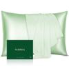 SGMSILK Silk Pillowcase, 22 Momme, 100% Natural, 6A Grade, 50x70cm, Zippered, OEKO-TEX Certified, Single-Sided Silk, Reduces Bedhead, Antibacterial an