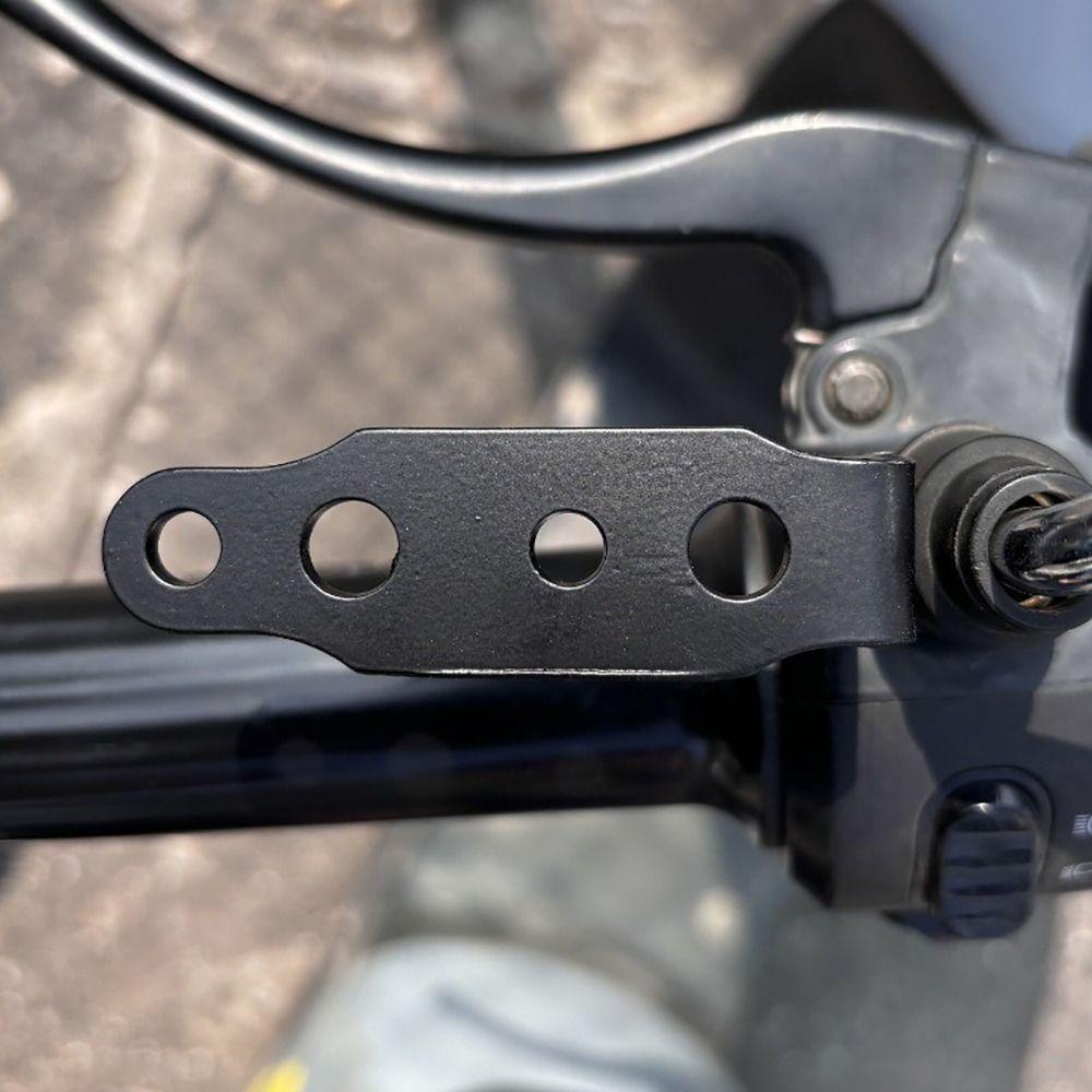 1/2 шт. Кронштейн фары из нержавеющей стали Черный Серебристый Многоцелевой Кронштейн для лампы зеркала заднего вида Кронштейн фары для мотоциклов