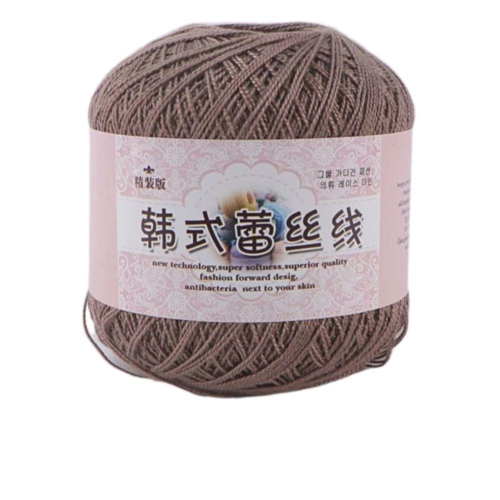 Ручная работа, красочные DIY шитье, вязание, шерсть, аксессуары для одежды, пряжа для вязания крючком, шелковая нить, кружевная пряжа