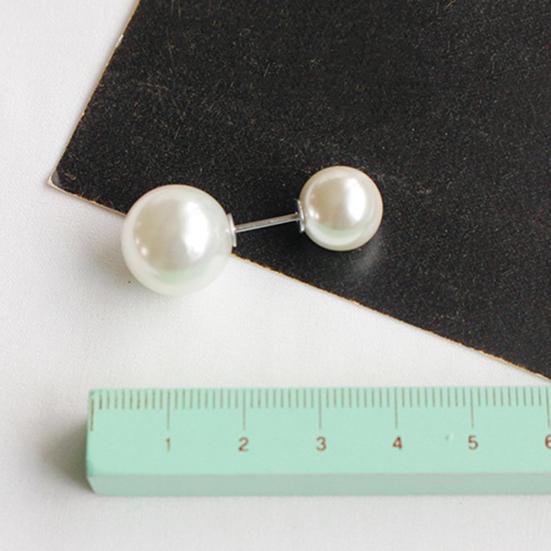 Женская мода двойной искусственный жемчуг брошь Safty Pin кардиган шаль клип значок подарок