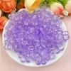 Creative Craft DIY Spacer Loose Beads with Hole Handmade Material 100pcs 14mm Jewelry Accessories Flower Shape Multicolor Acrylic