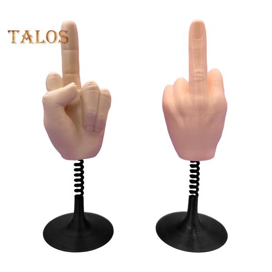 Эластичная настольная игрушка для среднего пальца, снятие стресса, забавный 3D-украшение для пальцев, веселый розыгрыш, подарок для офиса, дома и стола