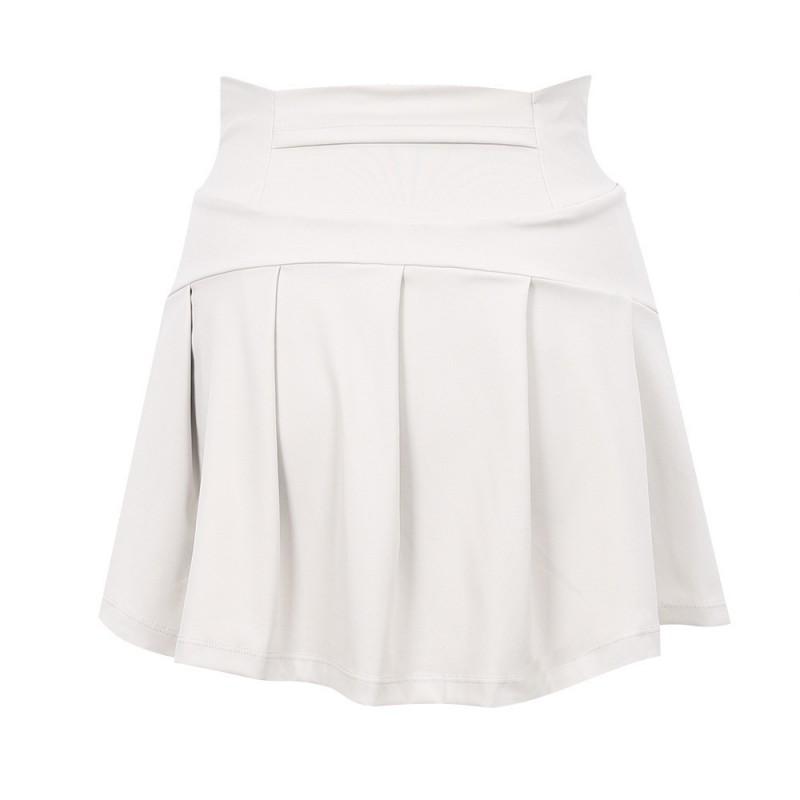 High-Elastic Ice Silk Tennis Skirt Women Breathable Yoga Short Anti-See-Through Sport Skort 2026 Collection