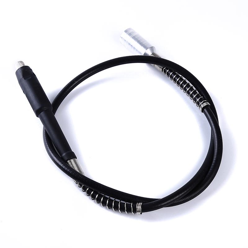 Удлинитель с гибким валом, роторный шлифовальный инструмент для полировки патрона, черный