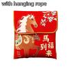 Cloth Lucky Money Bag 2026 Horse Year Red Pocket Gift Bag Red Packets  Spring Festival