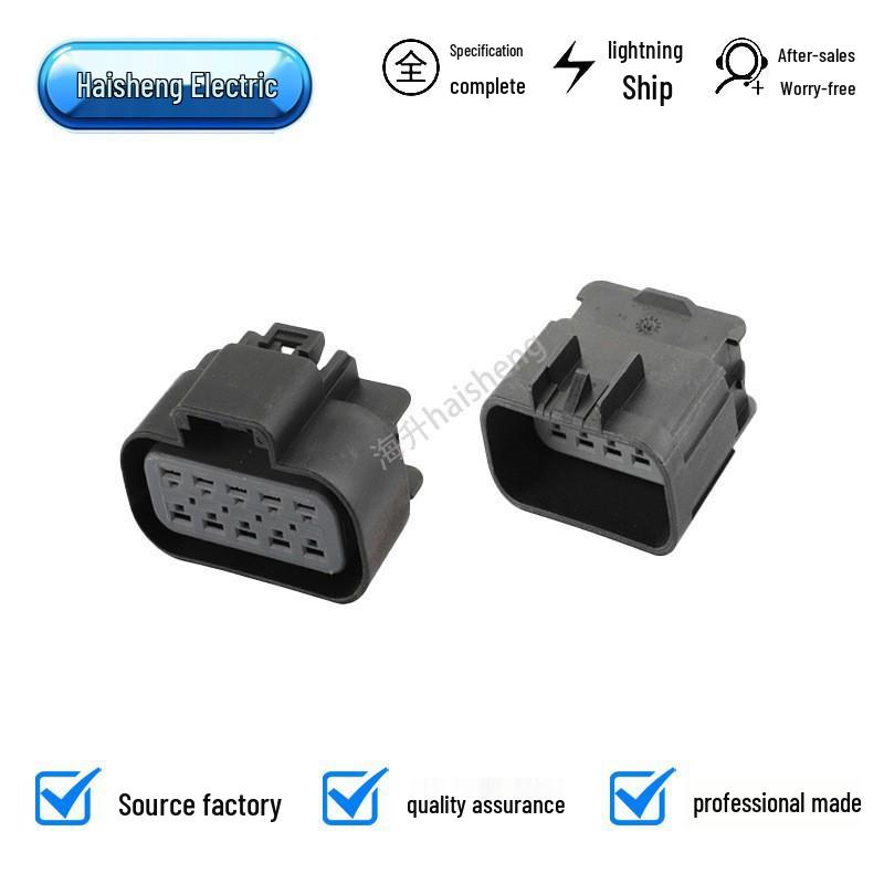 2.8 Series 10-Pin Wiring Harness Connector and Plug (15326660 & 15326661)