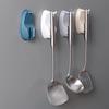 Rotatable Multifunction Bathroom Kitchen Towel Rag Hook Wall-mounted Paste Spatula Spoon Hook