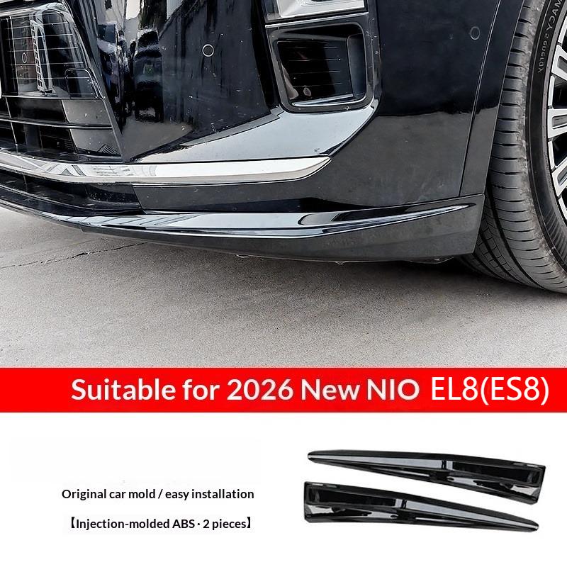 Fit For NIO EL8 ES8 2026 Version Abs Full Wrap Front Bumper Corner Guard Anti Collision Strip Anti Scratch Exterior Modification