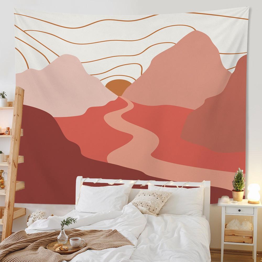 Домашний декор Моранди гобелен фон для комнаты гостиная спальня настенный фон настенная скатерть