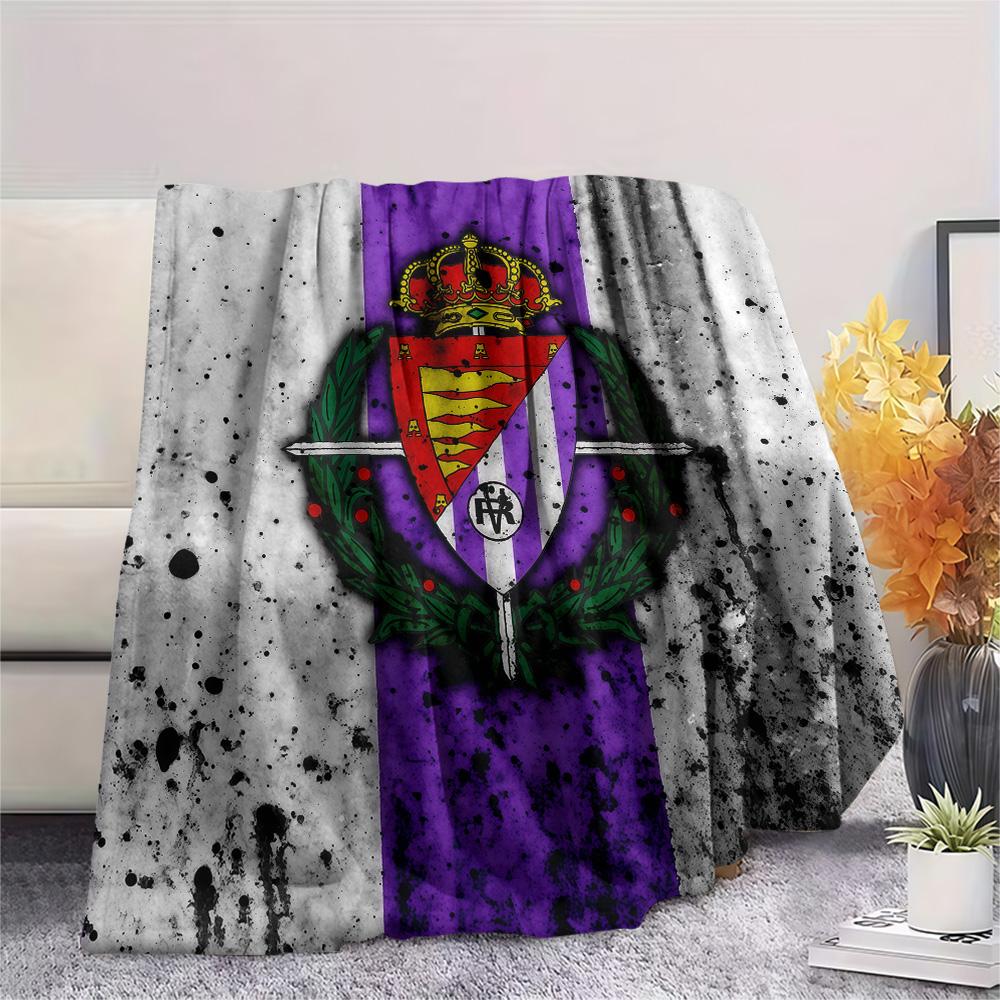 Real Valladolid Flannel Blanket, High quality Comfortable for All Seasons, Home Decor, Warmth and Comfort