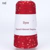 Пряжа Si Yue Tencel с радужными пайетками: Мода ручной вязки