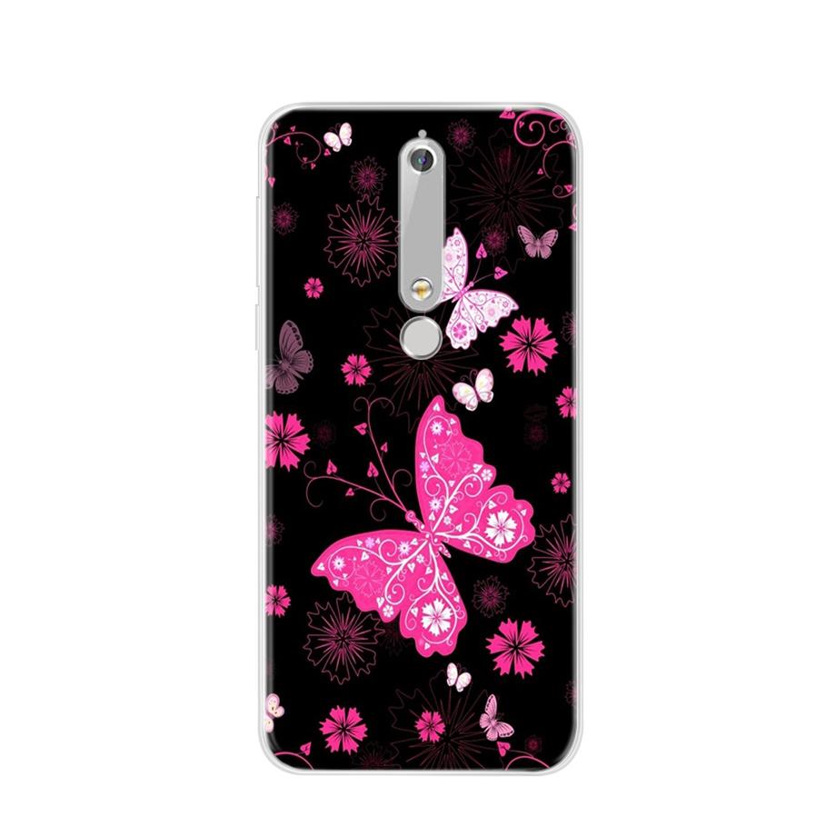 For Nokia 6.1 Nokia6.1 Phone Case Soft TPU Silicone Case For Nokia 6.1 2018 / For Nokia 6 2018 TA-1068 TA-1043 Case Back Cover