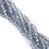 30-200Pcs Rondelle Austria Faceted Crystal Glass Beads Loose Spacer Beads for Jewelry Making