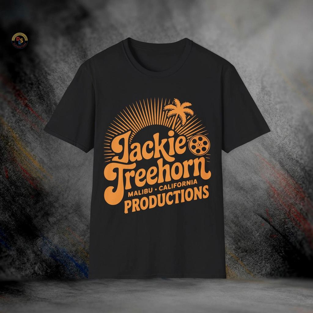 Футболка Jackie Treehorn Productions Большой Лебовски | Мягкая футболка