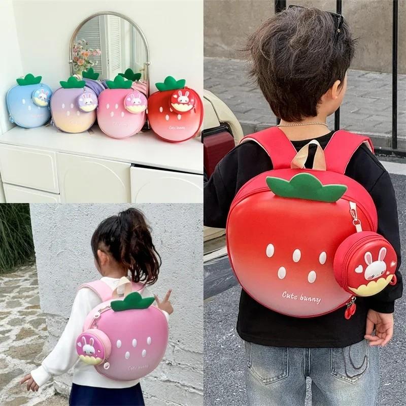 School Strawberry Bag With Cartoon Style And Eva Eggshell Bag For Comfort