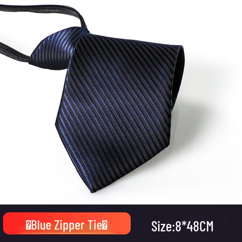 Men's Easy-Wear Zipper Tie for Work and Performance