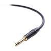 Cable Matters Guitar Cable, 1.8m, Shielded, Set of 2, 6.35mm Mono Plug, TS Straight Plug, for Instruments