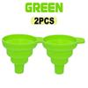 Foldable Silicone Funnel Collapsible Universal Funnels Beer Oil Liquid Hopper Kitchen Cooking Accessories Engine Tools Trechter