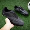 Футбольные бутсы мужские кожаные тренировочные с шипами нескользящие износостойкие футбольные бутсы молодежные детские футбольные бутсы