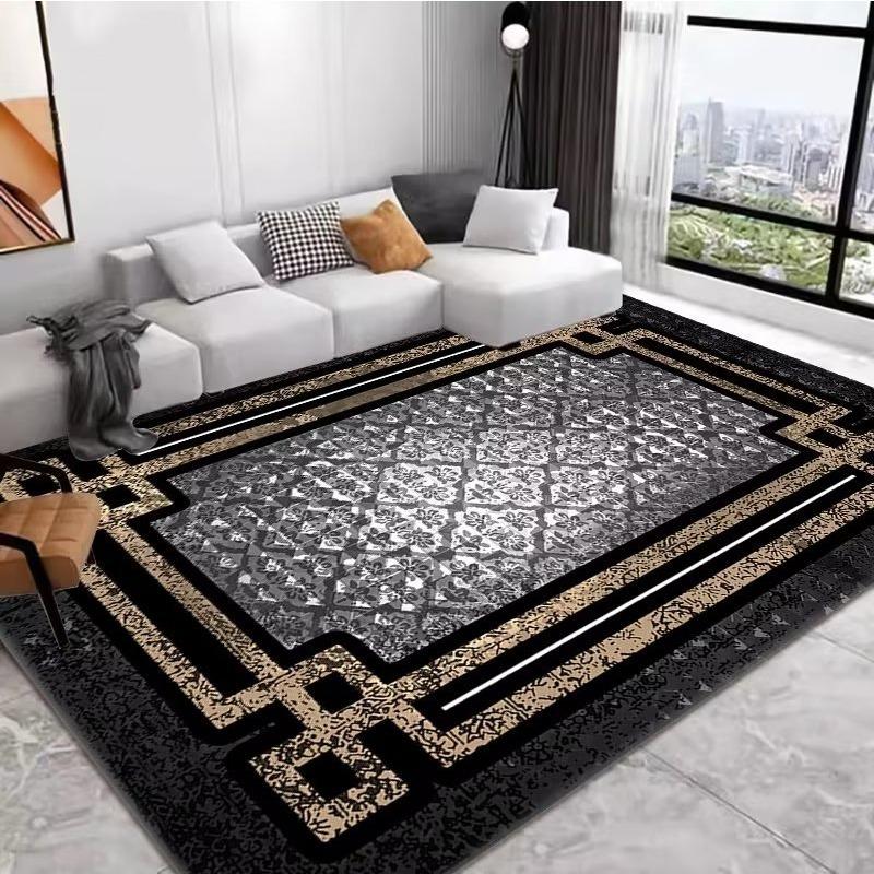 Modern Minimalist Nordic Carpet Light Luxury Sofa Rug for Living Room Bedroom Home Decor Fashionable Design