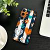Y2k I-INS Graffiti Phone Case For Samsung S26,S25,S24,S23,S22,S21,S20,S30,Ultra,Plus,Fe,Note,5G Black Cover