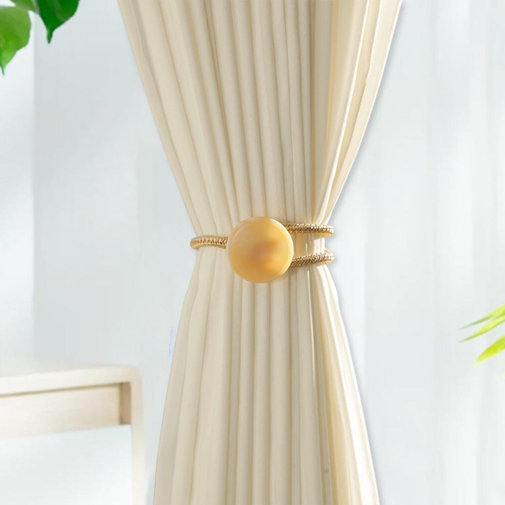 Universal Window Curtain Buckles No Punching Curtain Rope Holders New Curtain Tieback Home Decor