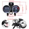 12V Motorcycle Speedometer Odometer Gauge Gear Indicator Digital LCD Instrument MPH km/h Digital Gauge For Suzuki GN125/150