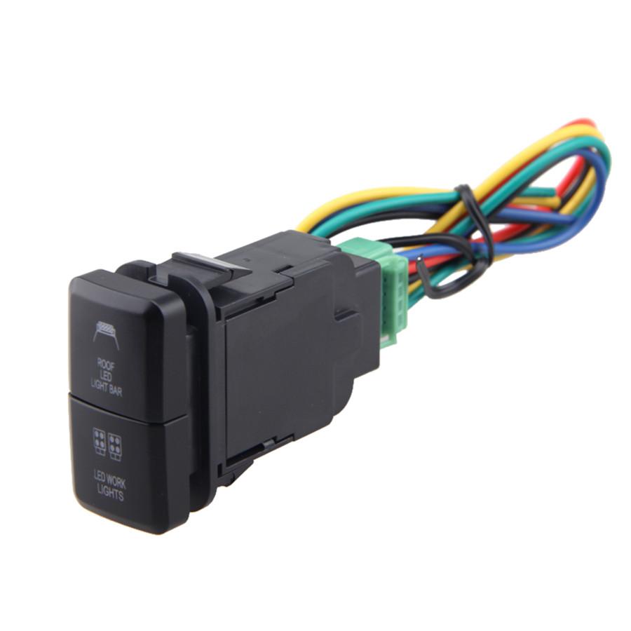 12V LED Light Switch For Toyota Landcruiser