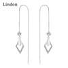 Lindon Copper Alloy Zircon Earrings Drop Earrings For Women Wedding Party Gifts