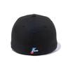 [New Era] cap 59FIFTY NPB YG black 7 1/4 PC5950 AC YOMGIA VISITOR 25J